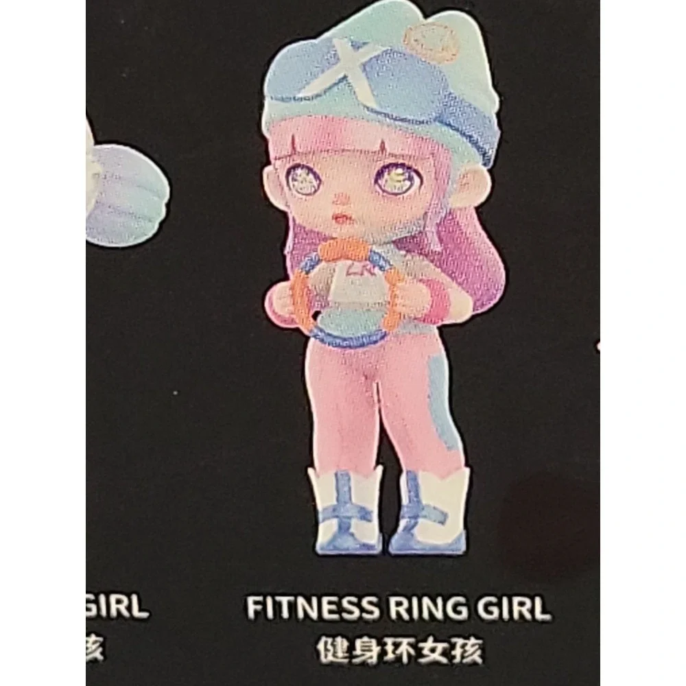 ToyCity LAURA Cyberpunk Fitness Ring Girl Figure Confirmed Box Card Sealed Bag